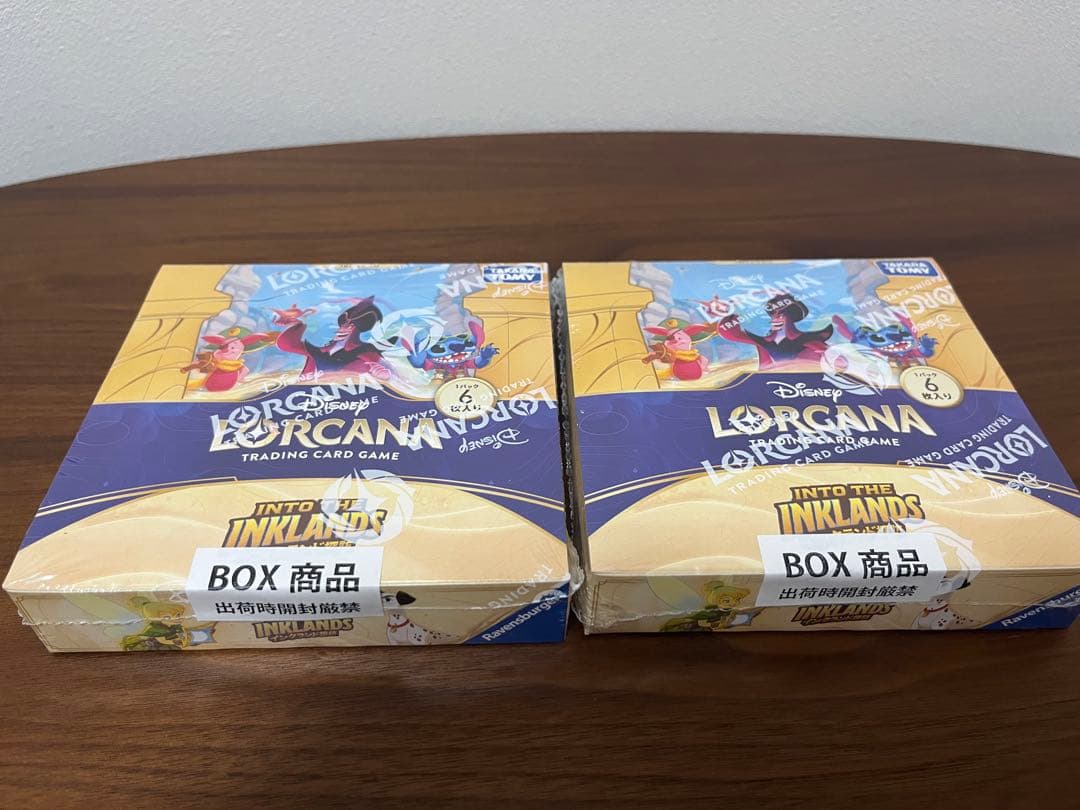 Disney Lorcana トレーディングカードゲーム ボックス2個セット