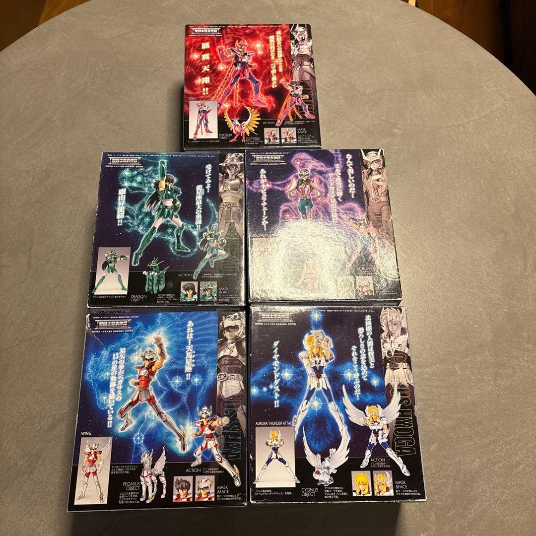 聖闘士聖衣神話　初期青銅聖衣 5体セット　開封品