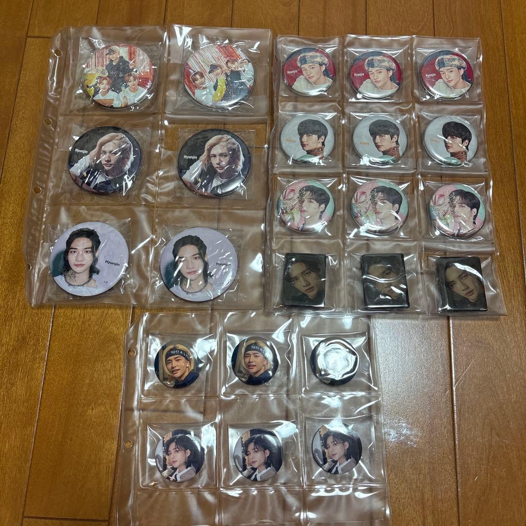 straykids 缶バッジ ヒョンジン