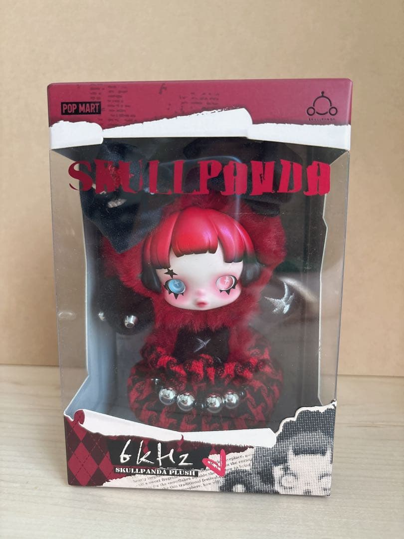 POPMART SKULLPANDA ぬいぐるみ 6kHz 海外限定