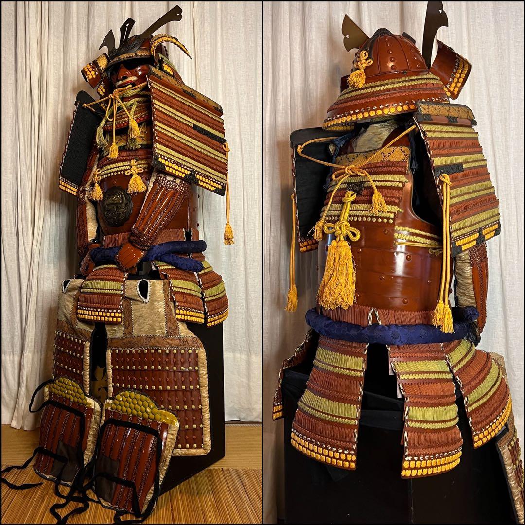 『junkiさま専用』【映画使用 特注品】赤色当世具足 鉄鎧【等身大】鎧 一式