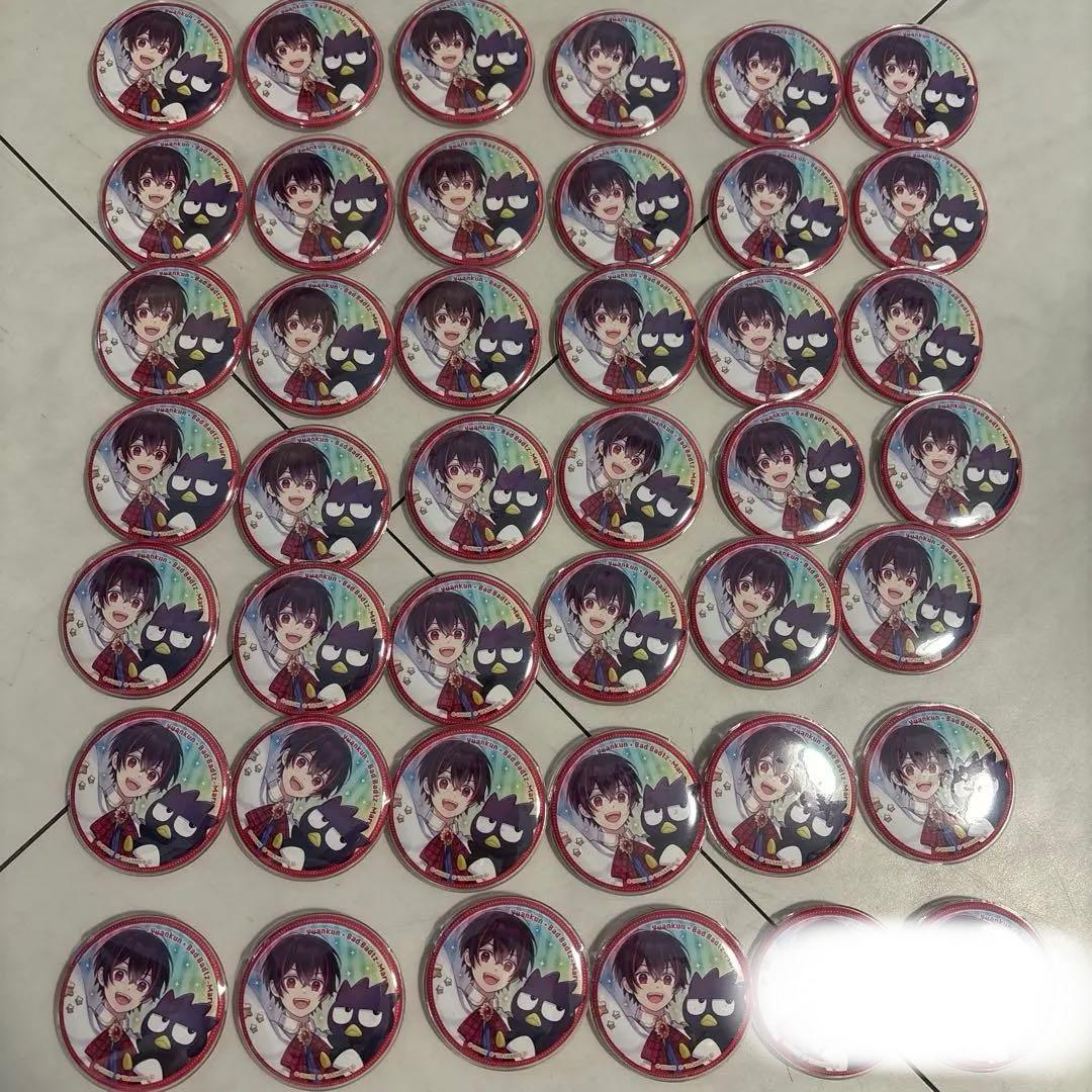 ゆあんくん サンリオ からぴち カラフルピーチ 缶バッジ 40個
