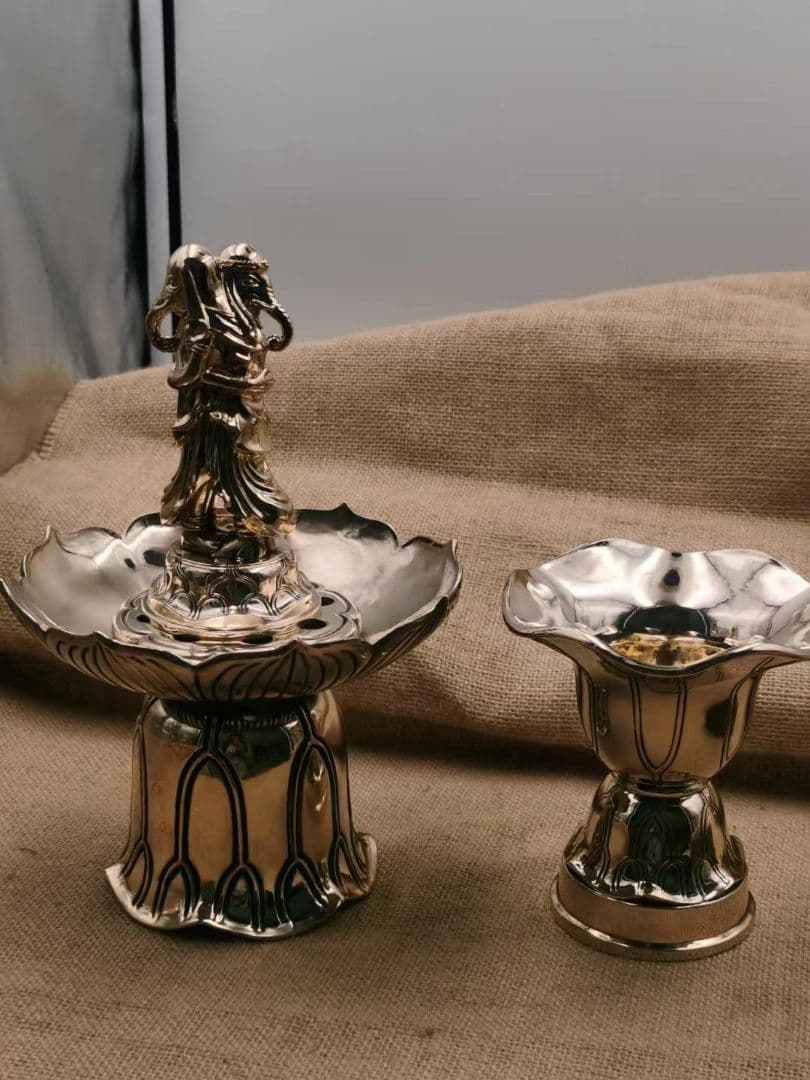 【修縁堂】高品質 シャワーオイル機花水機 仏具 法器法具