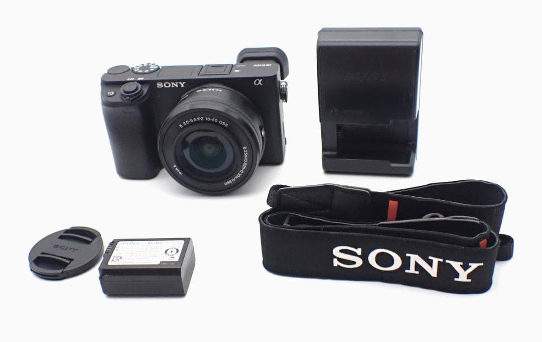 SONY α6400　16-50ｍｍ バッテリー・充電器セット!! まあまあ美品