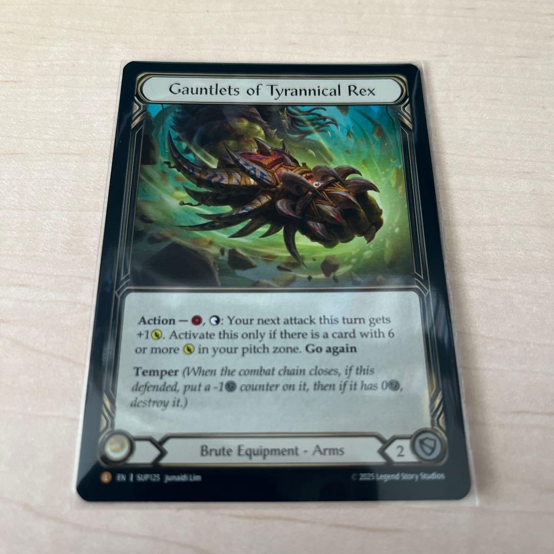 【fab】Gauntlets of Tyrannical Rex RF 英語版