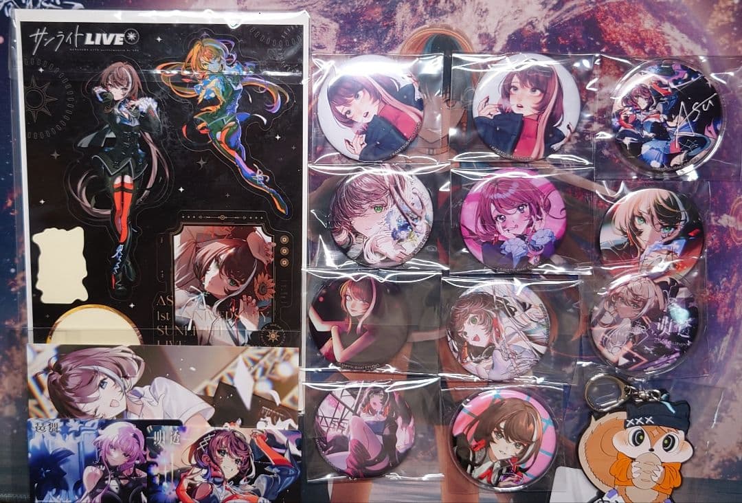 神椿 明透 缶バッジ ステッカー まとめ