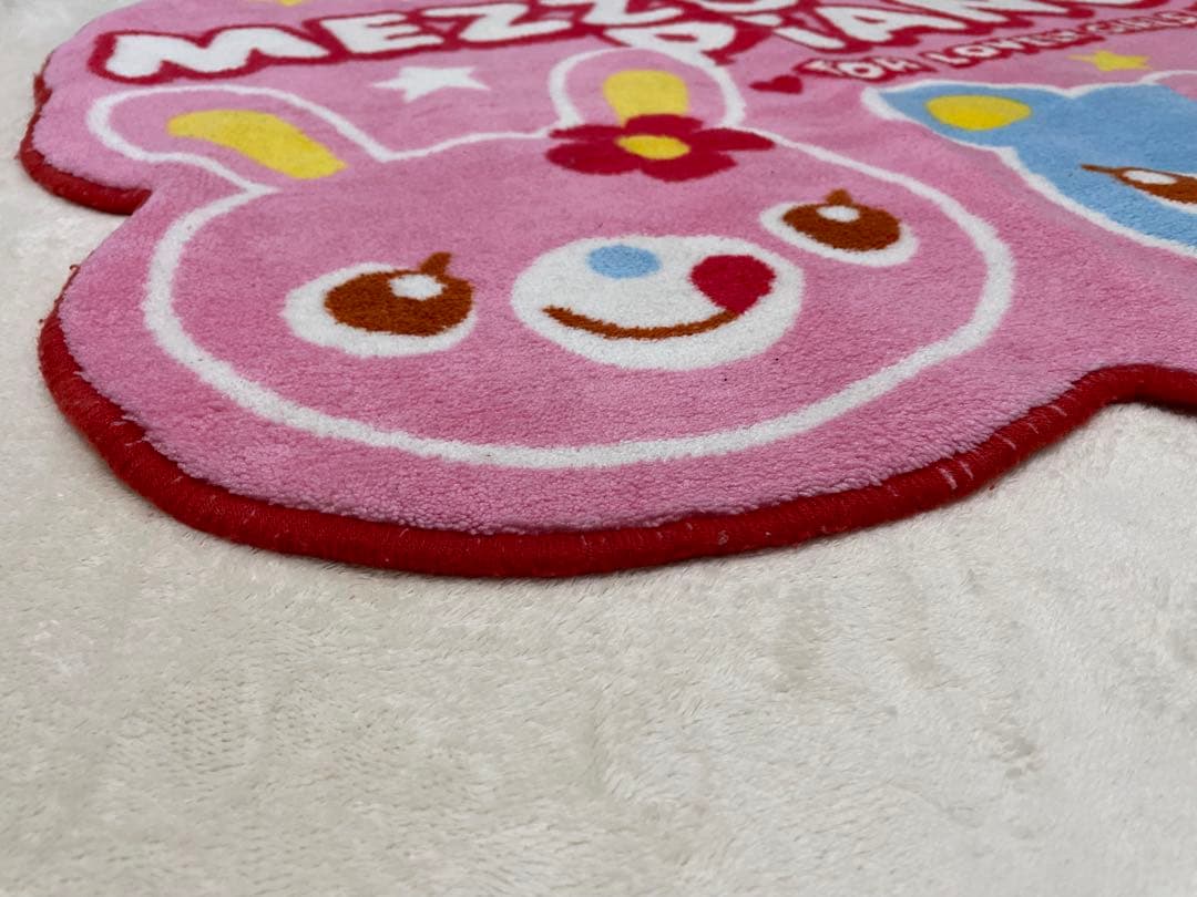 メゾピアノ　ミミポポちゃん　ラグマット　レア　レトロ