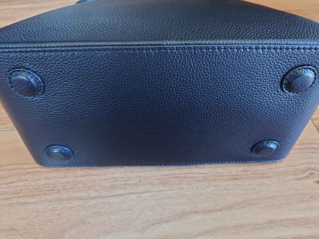 バッグ MAISON CANAU SHRINK ROUND-BOSTON(M)