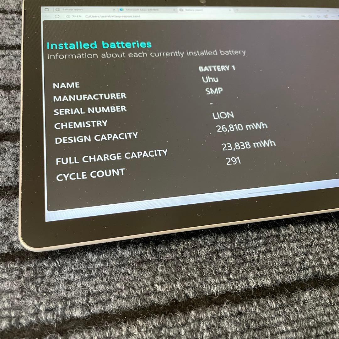 Windowsタブレット本体 167 Surface Go2 LTE Core m3 8GB 128GB