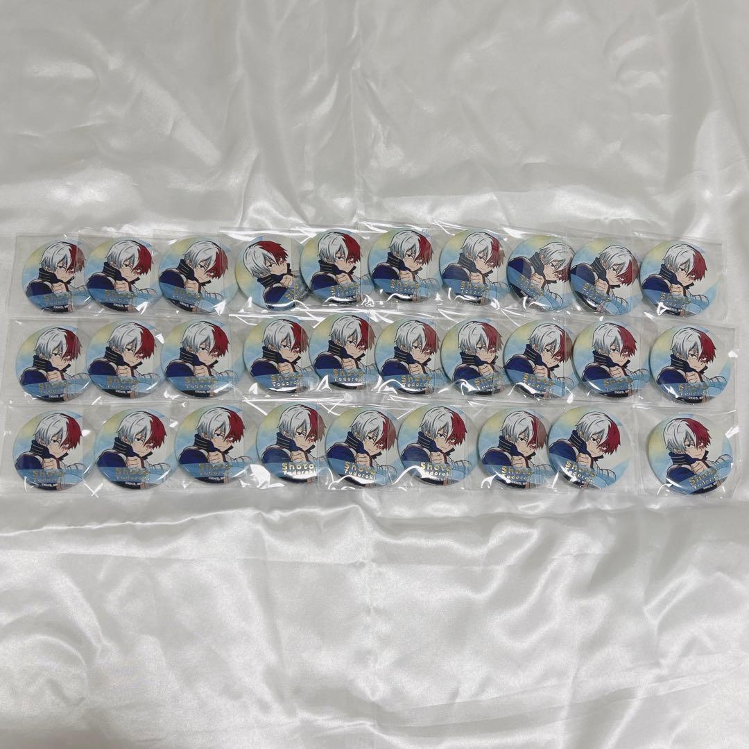 轟焦凍 ヒロプラ ヒーローの休息 缶バッジ