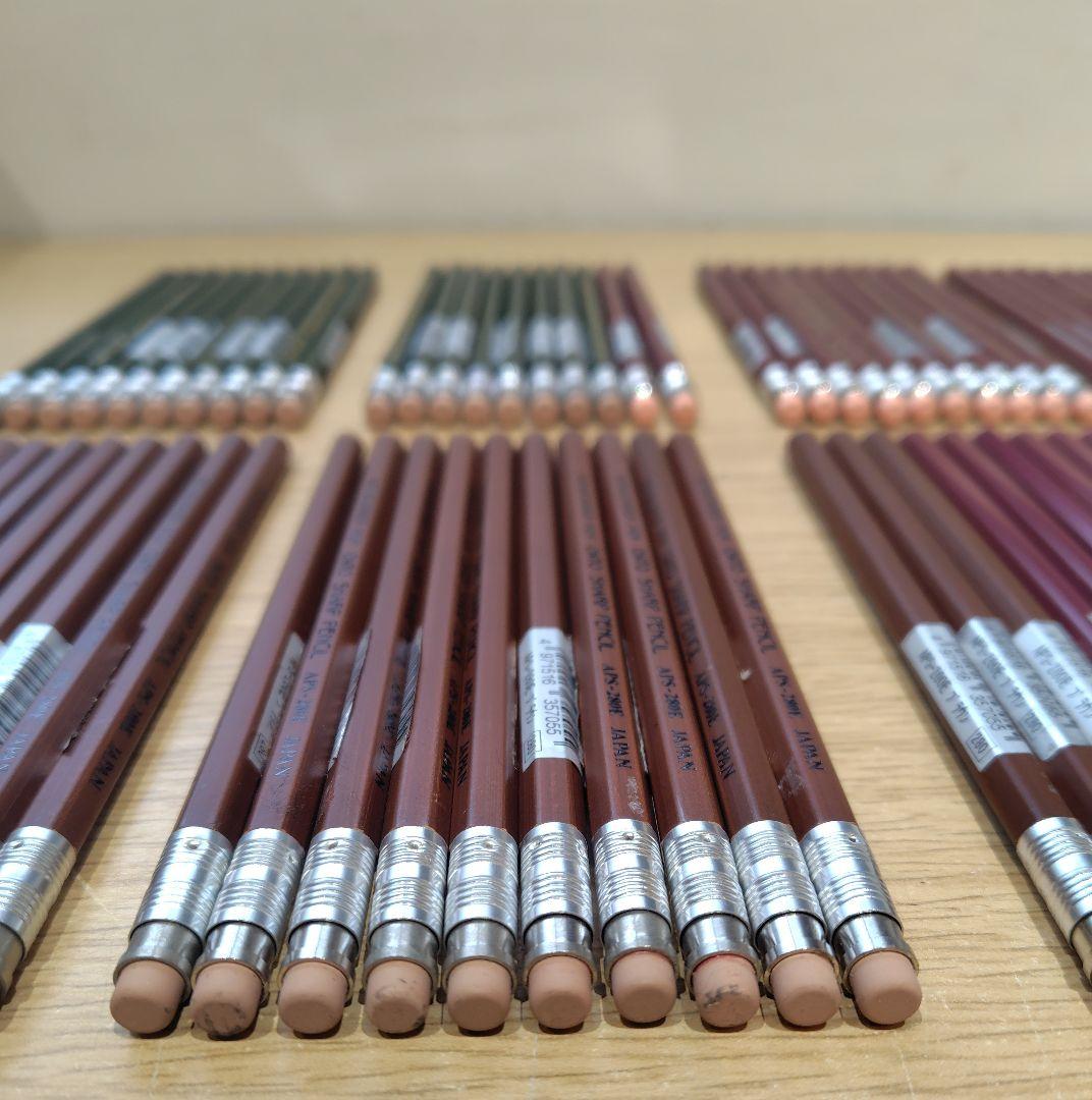 木製鉛筆型シャープペン81本セット