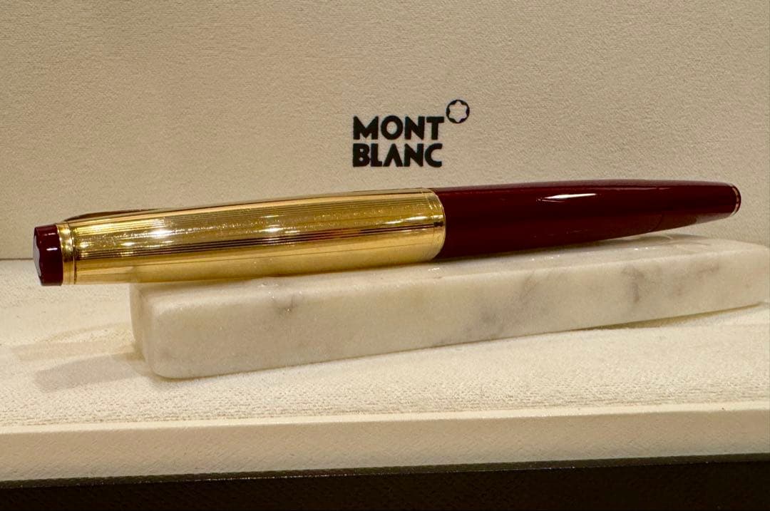 【極美品・激レア】モンブラン No74 1960年代 ビンテージ万年筆　ボルドー