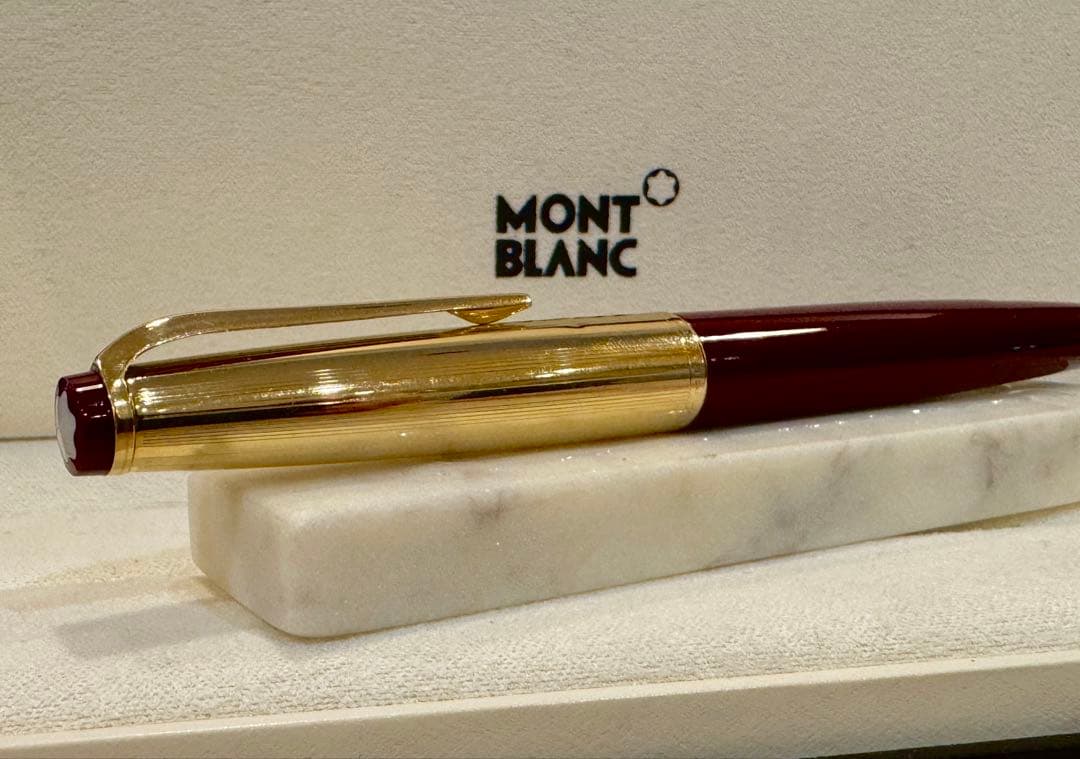 【極美品・激レア】モンブラン No74 1960年代 ビンテージ万年筆　ボルドー