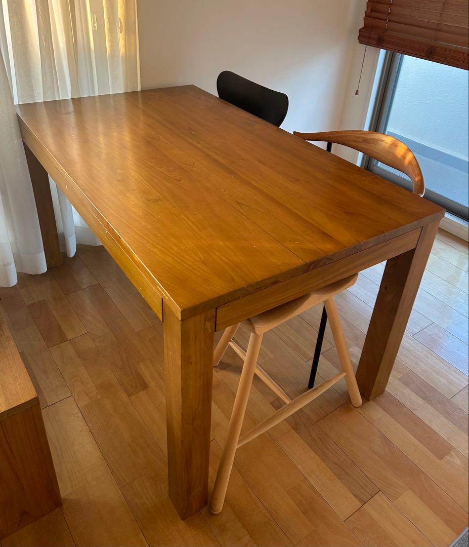 SCANTEAK スキャンティーク ルイス ダイニングテーブル チーク無垢材