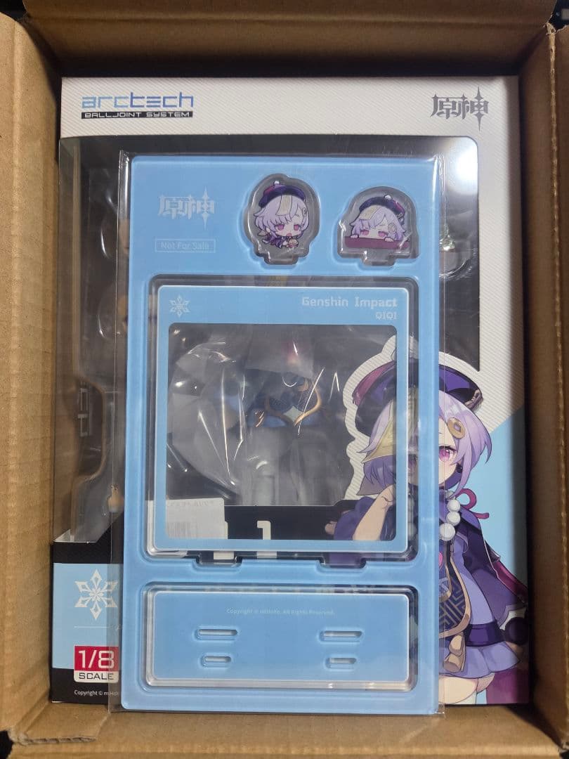 新品未開封 七七 冷たき黄泉帰りver. 原神 ARCTECH 1/8