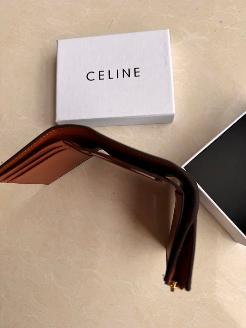 CELINE 三つ折り財布 モノグラム