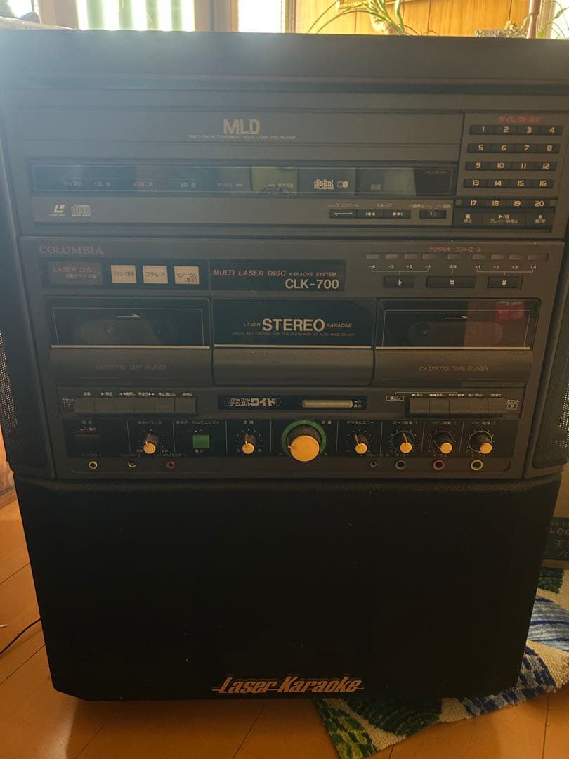 Laser Karaoke CLK-700 カラオケオーディオ