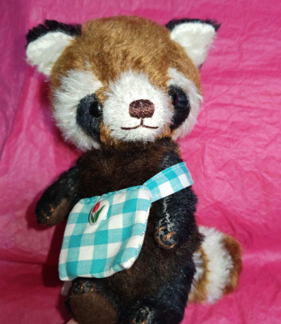 人気作家 しろくろや レッサーパンダ 作家ぬいぐるみ アーティストベア パンダ