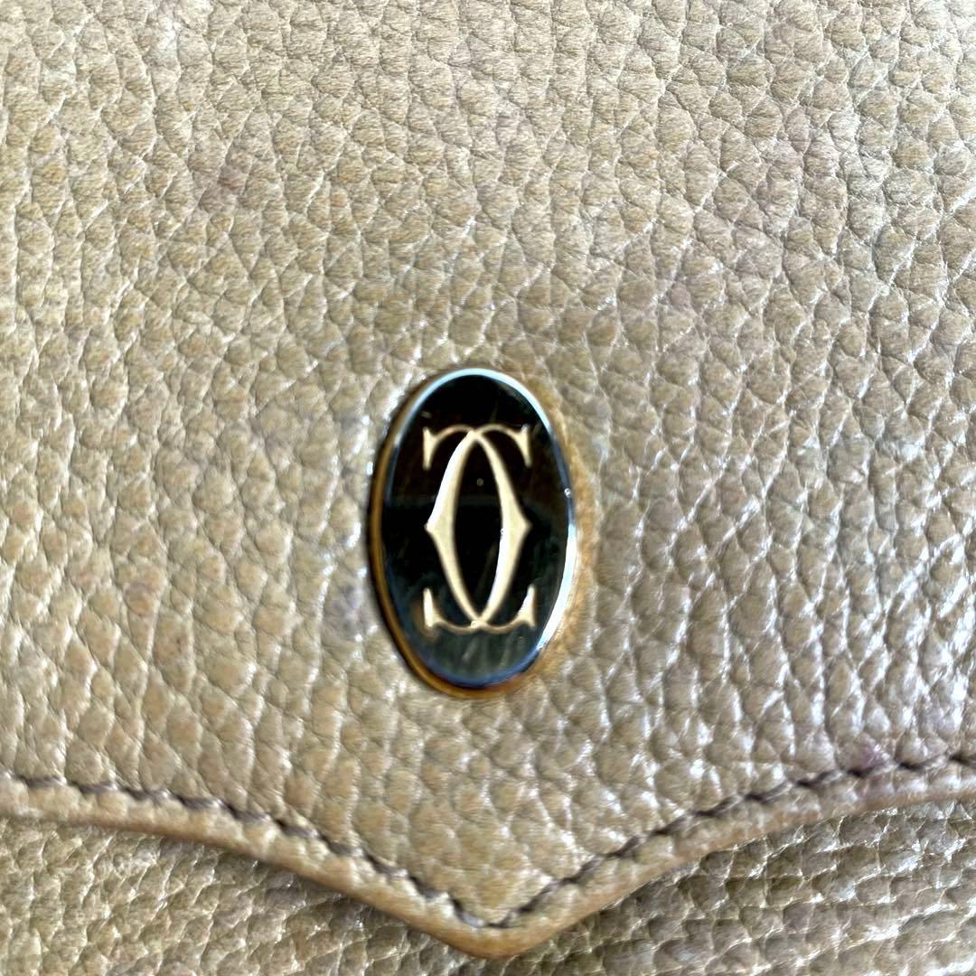 CARTIER カルティエ ショルダーバッグ マストライン マスタード