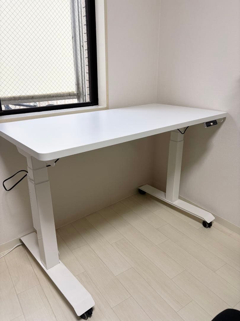 電動昇降デスク FlexiSpot E7 ホワイト