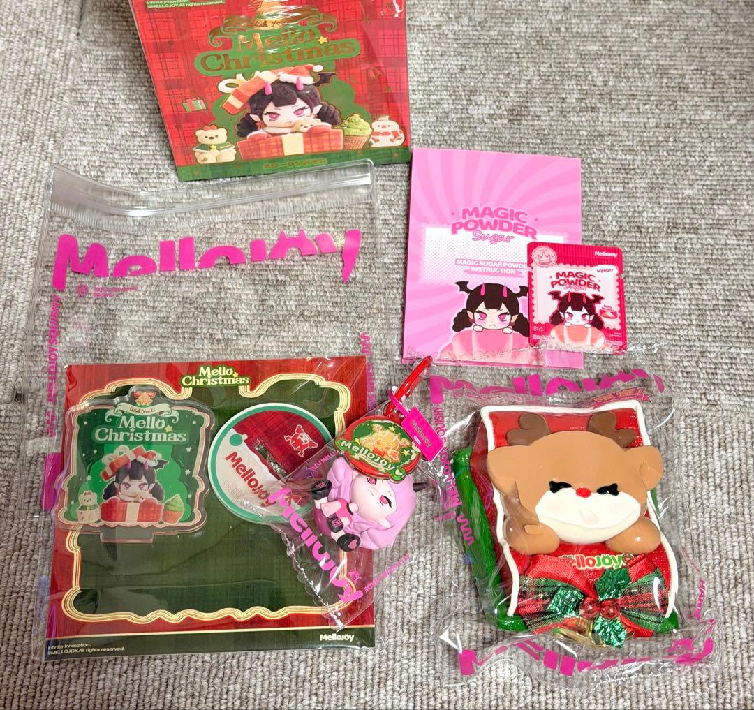 Mellojoy スクイーズ　シークレット クリスマス　メロジョイ　トナカイ