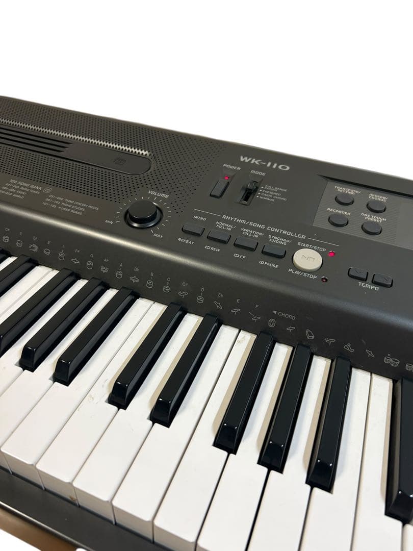 CASIO WK-110 77鍵 電子ピアノ キーボード
