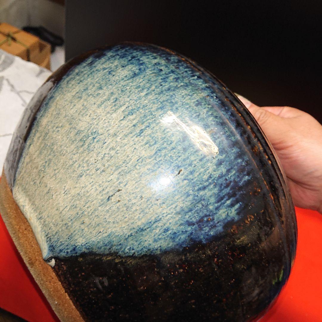 陶器壺、花瓶、小石原焼