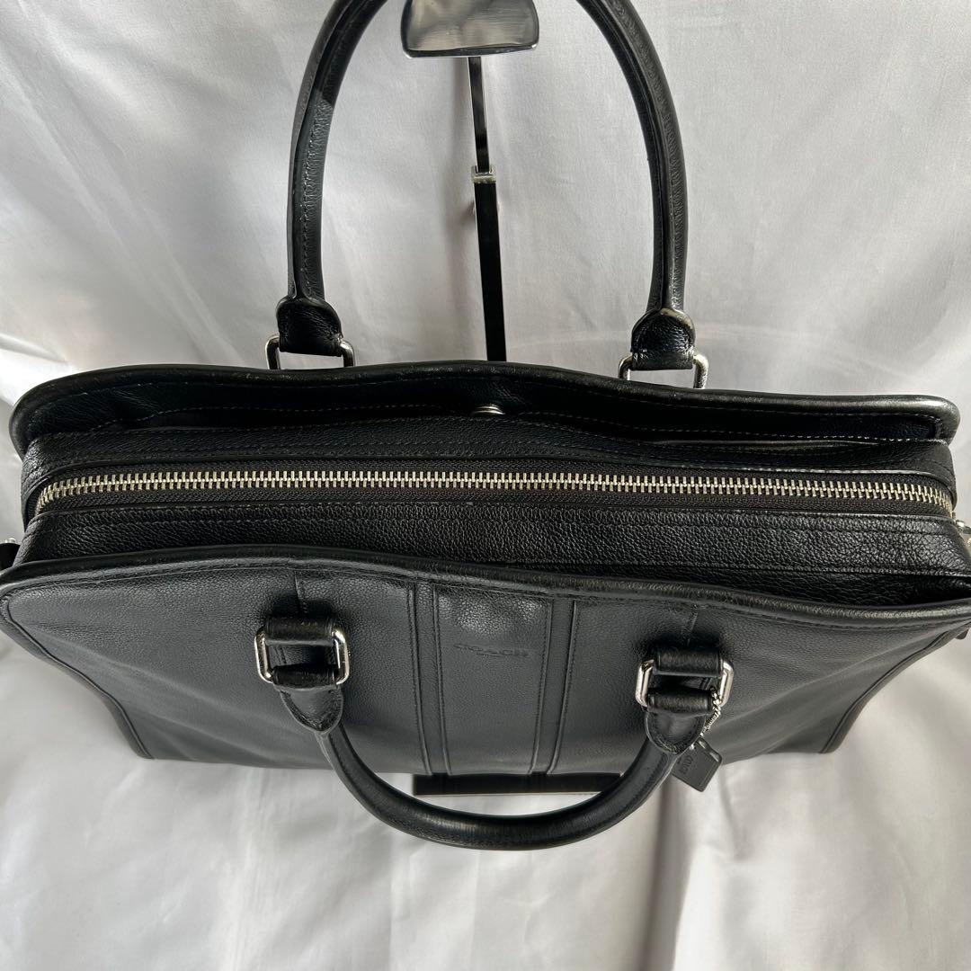 【美品】COACH コーチ ボンドビジネスバッグ 2way 黒 F72309