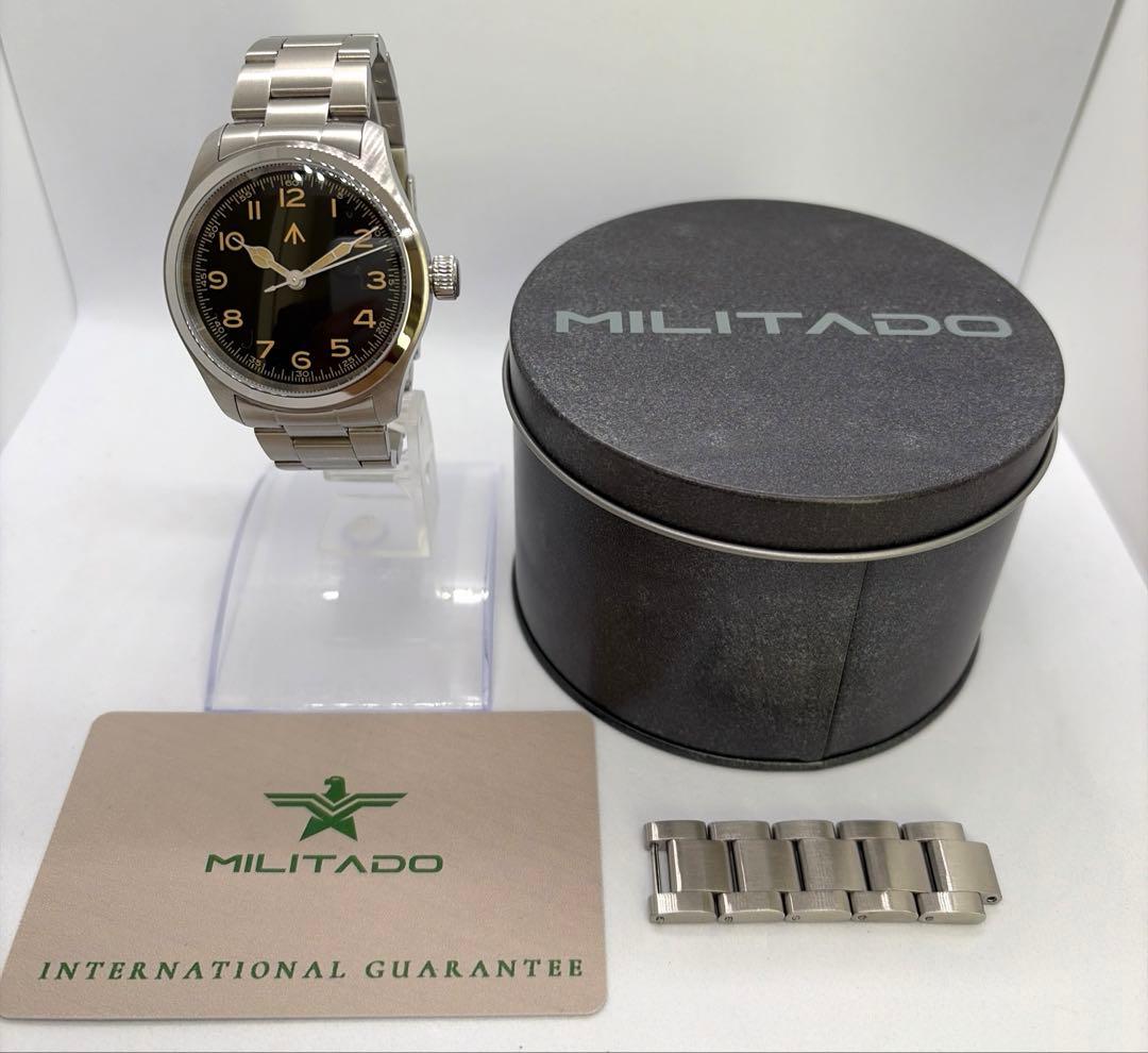 時計 TACTICAL FROG Militado ML08 VH31 38mm