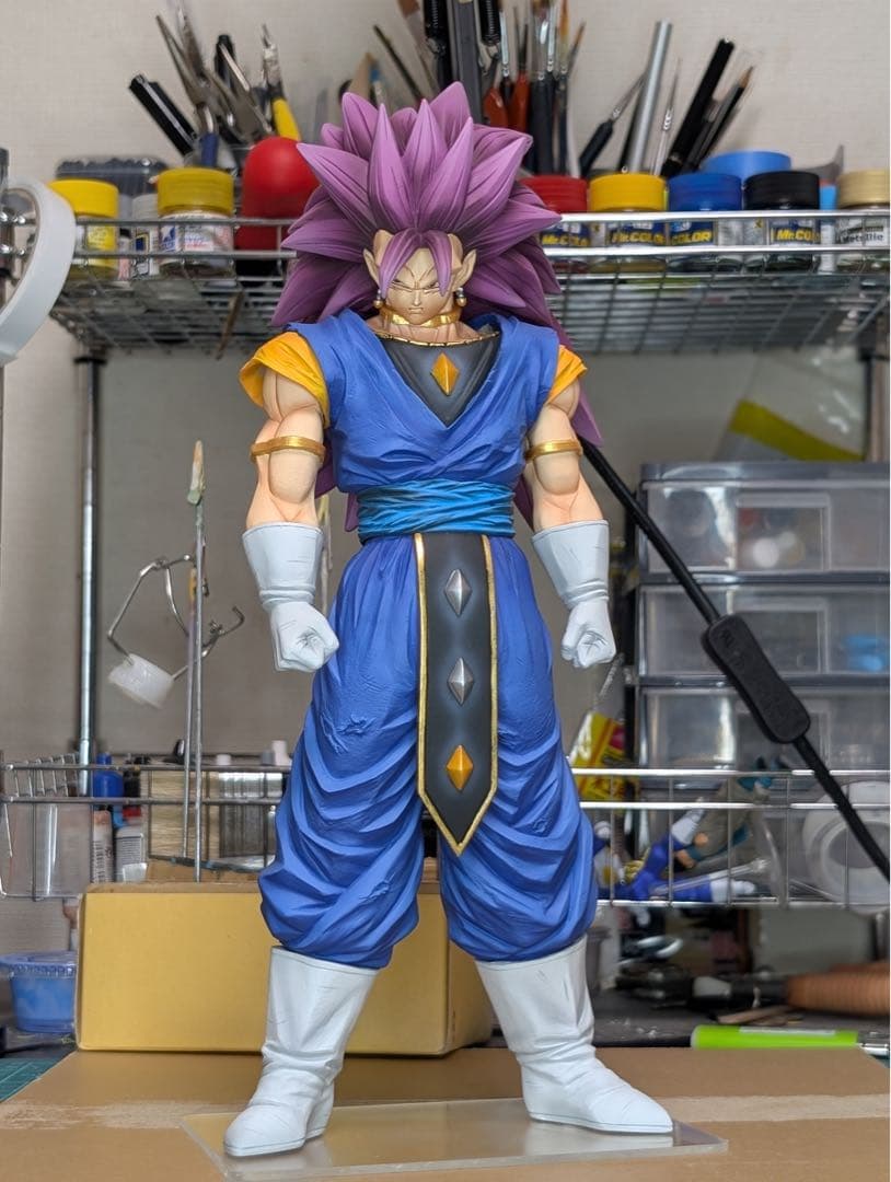 グランディスタドラゴンボール超サイヤ人3 破壊神ベジットリペイントフィギュア