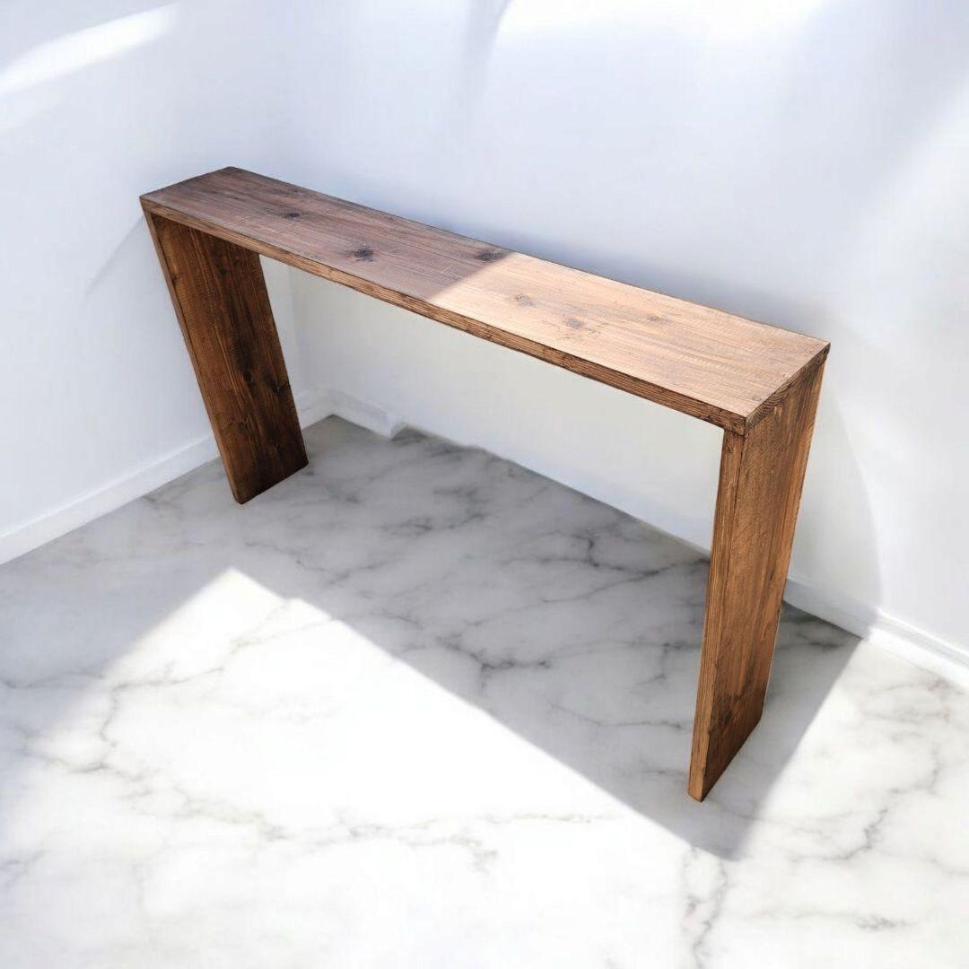 W80タイプ　新生活を彩る/古材風/カウンターテーブル/ サイドテーブル