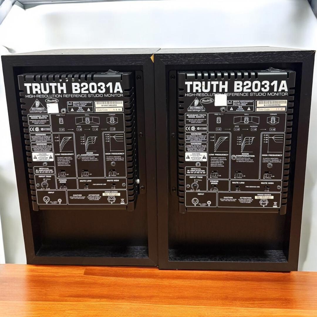 ☆良品 ベリンガー TRUTH B2031A パワードモニタースピーカー ペア