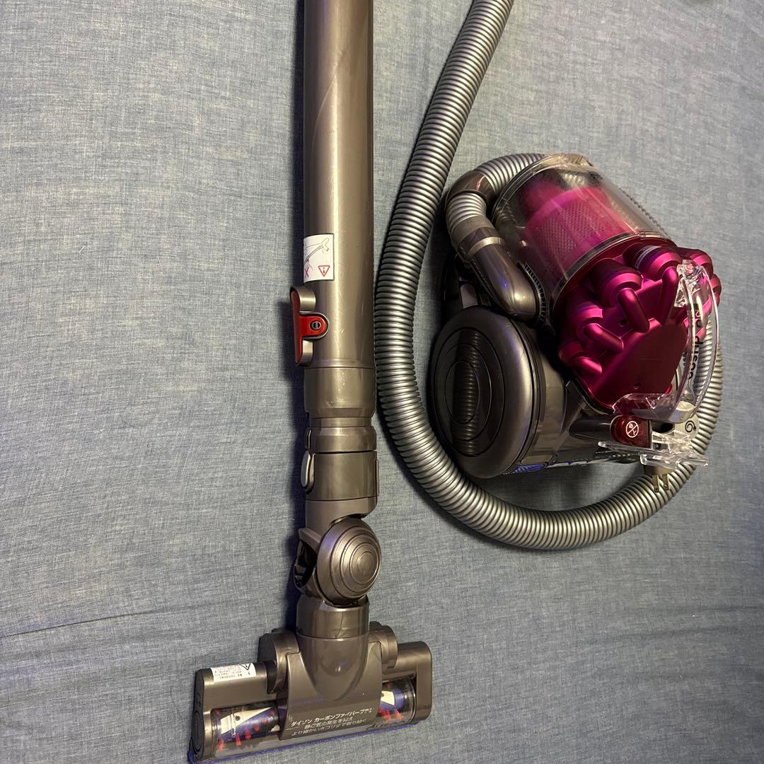 ダイソン　キャニスター掃除機 グレー・ピンク　DC26CFMHCOM