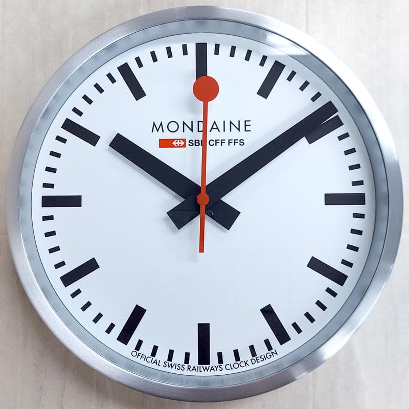 モンディーン　MONDAINE　掛け時計 　25cm　A990　16SBB