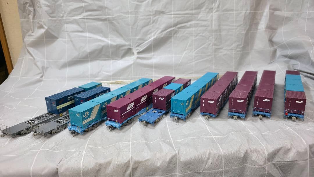 コキ104　11輌まとめて(13mmゲージ)