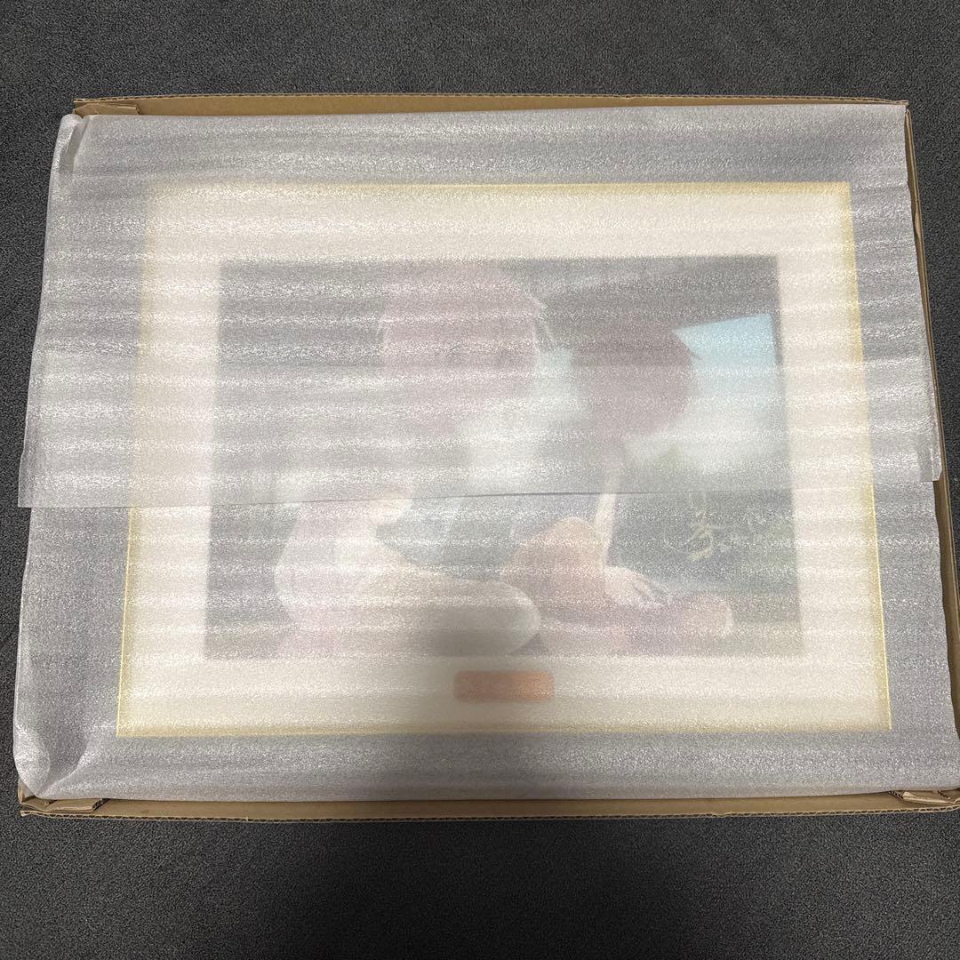 電気外祭り ケロQ 基4% 直筆サイン入りサクラノ刻 圭＆直哉 A4複製原画