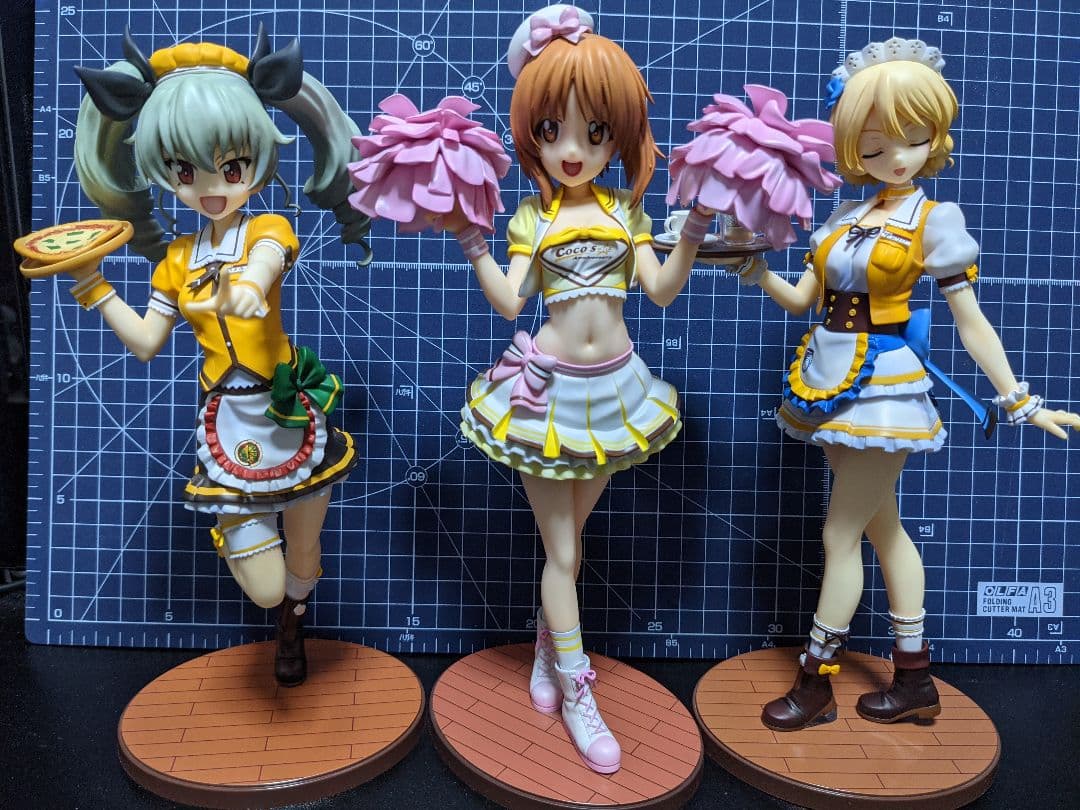 【箱有】寿屋 ガールズ&パンツァー 最終章 ココス制服ver. フィギュアセット