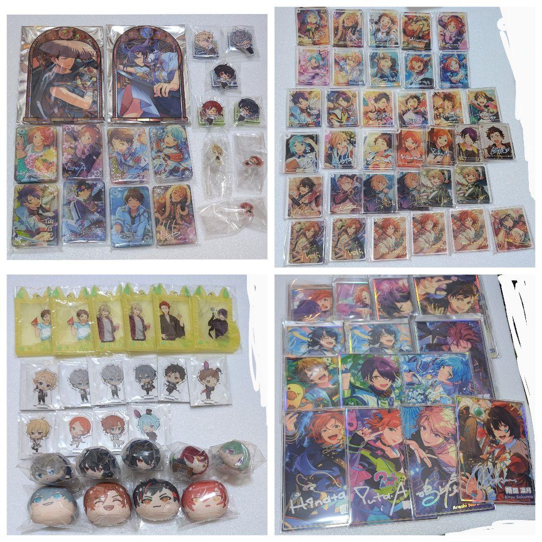 あんスタ まとめ 缶バッジ ぱしゃっつ アルカナカード おまんじゅう アルバム