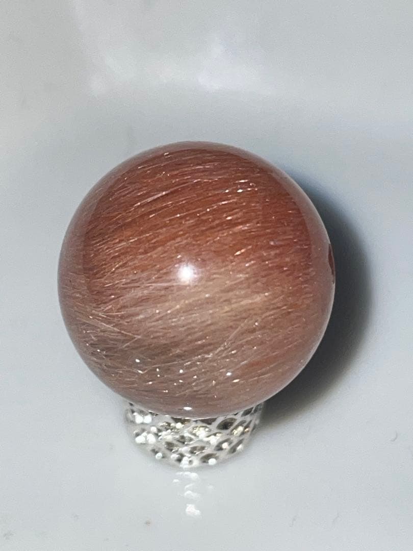 サゲニティッククォーツ　粒　16ミリ