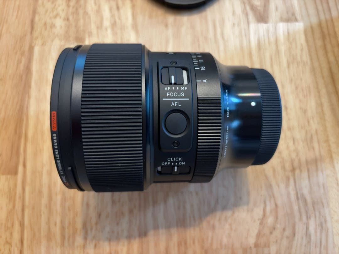 SIGMA 85mm F1.4 DG DN レンズ Emount