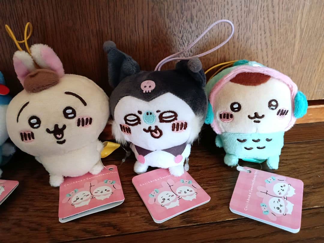 ちいかわ×サンリオキャラクターズマスコット　セット