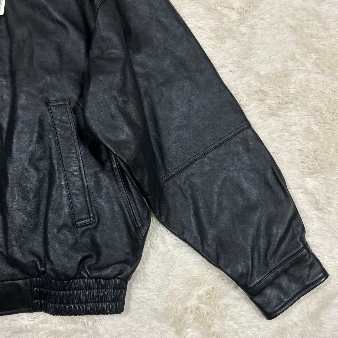 カ*プ様 【新品タグ付き】BEAMS ビームス　レザージャケット　黒　羊革　M