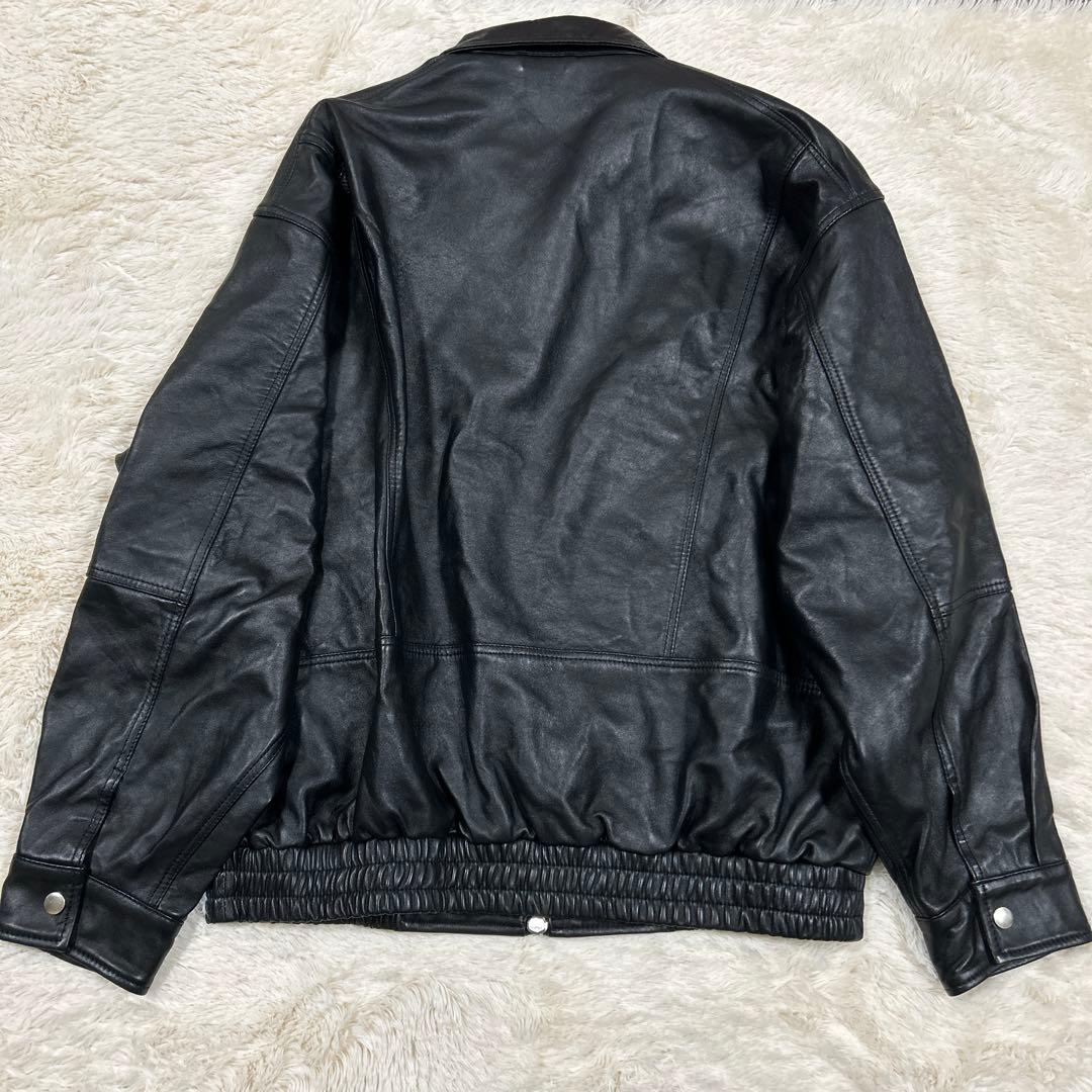 カ*プ様 【新品タグ付き】BEAMS ビームス　レザージャケット　黒　羊革　M