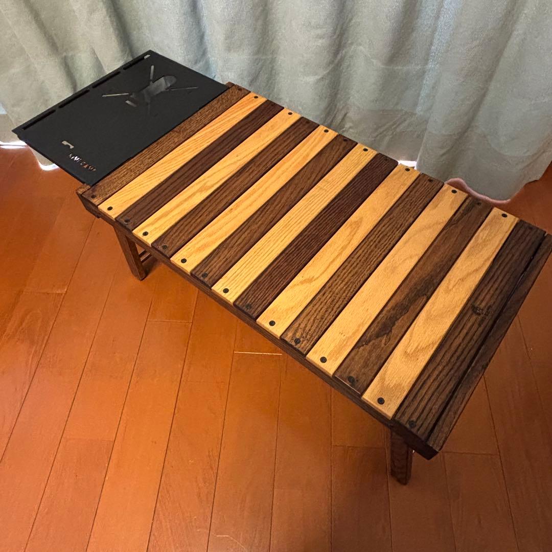 KIMICAMPゼブラテーブル（収納袋付）＋ST310 用遮熱プレートIGT規格