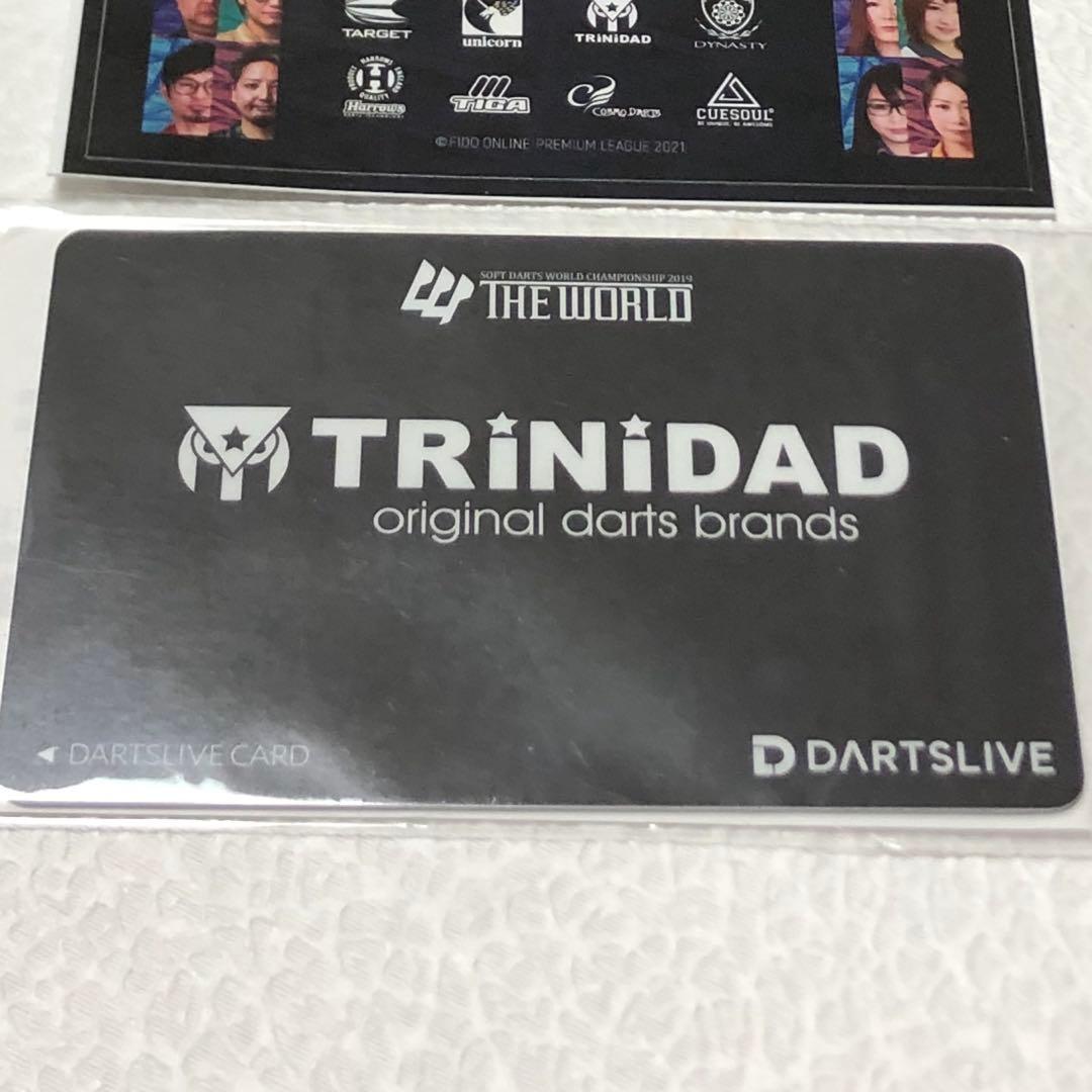THE WORLD限定テーマ　ダーツライブカード　トリニダード