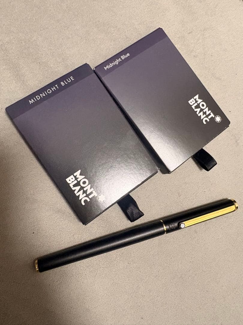 MONT BLANC 万年筆 インク付き