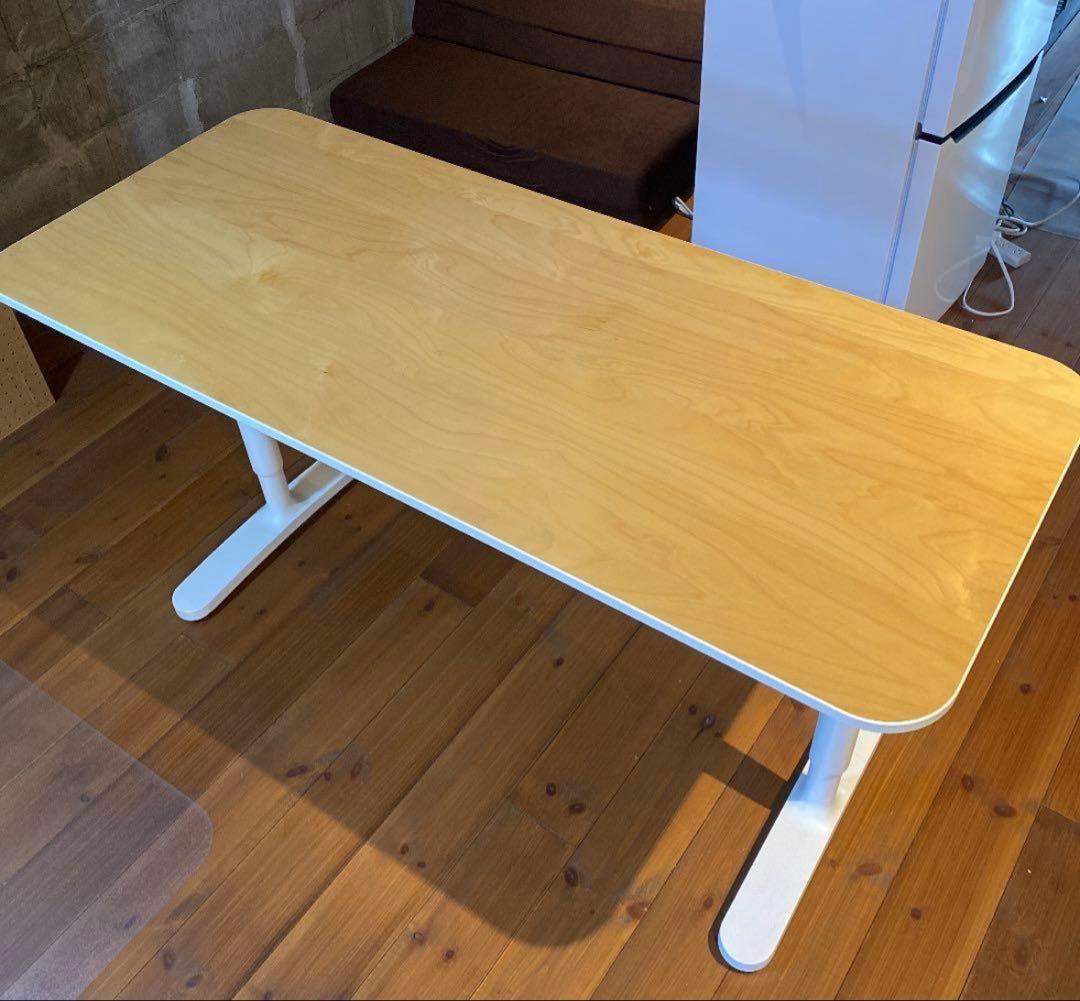 【限定価格】ベカントbekant テーブル 横幅140奥行き60cm