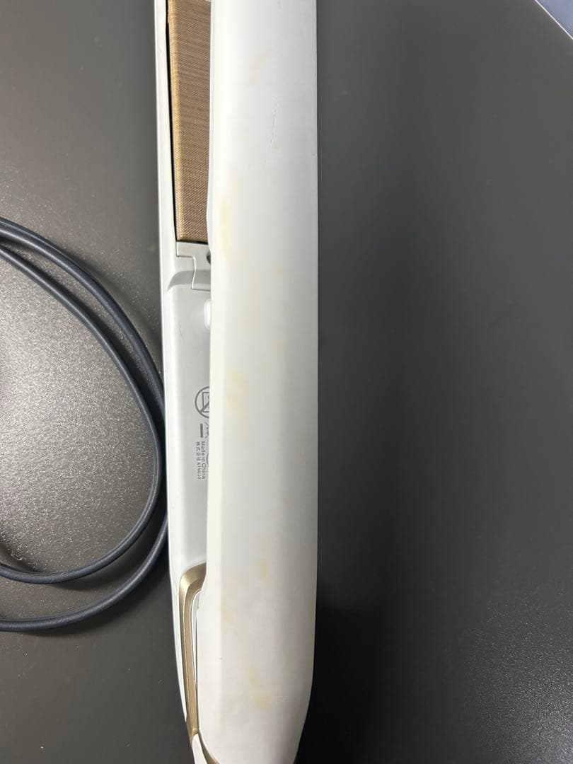 KINJUO キヌージョワールド　ホワイト ストレートヘアアイロン