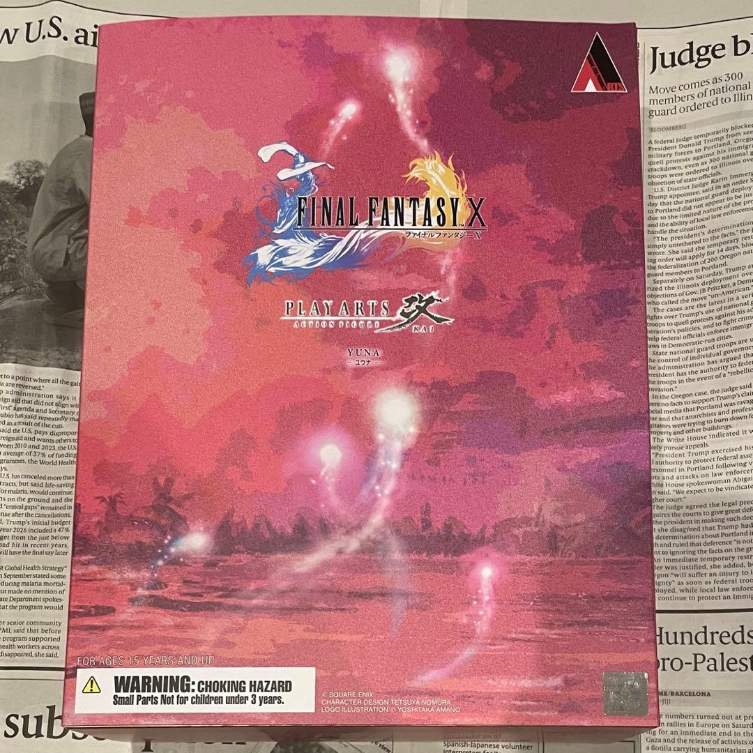 ファイナルファンタジー FF10 FFX プレイアーツ改 ユウナ　フィギュア