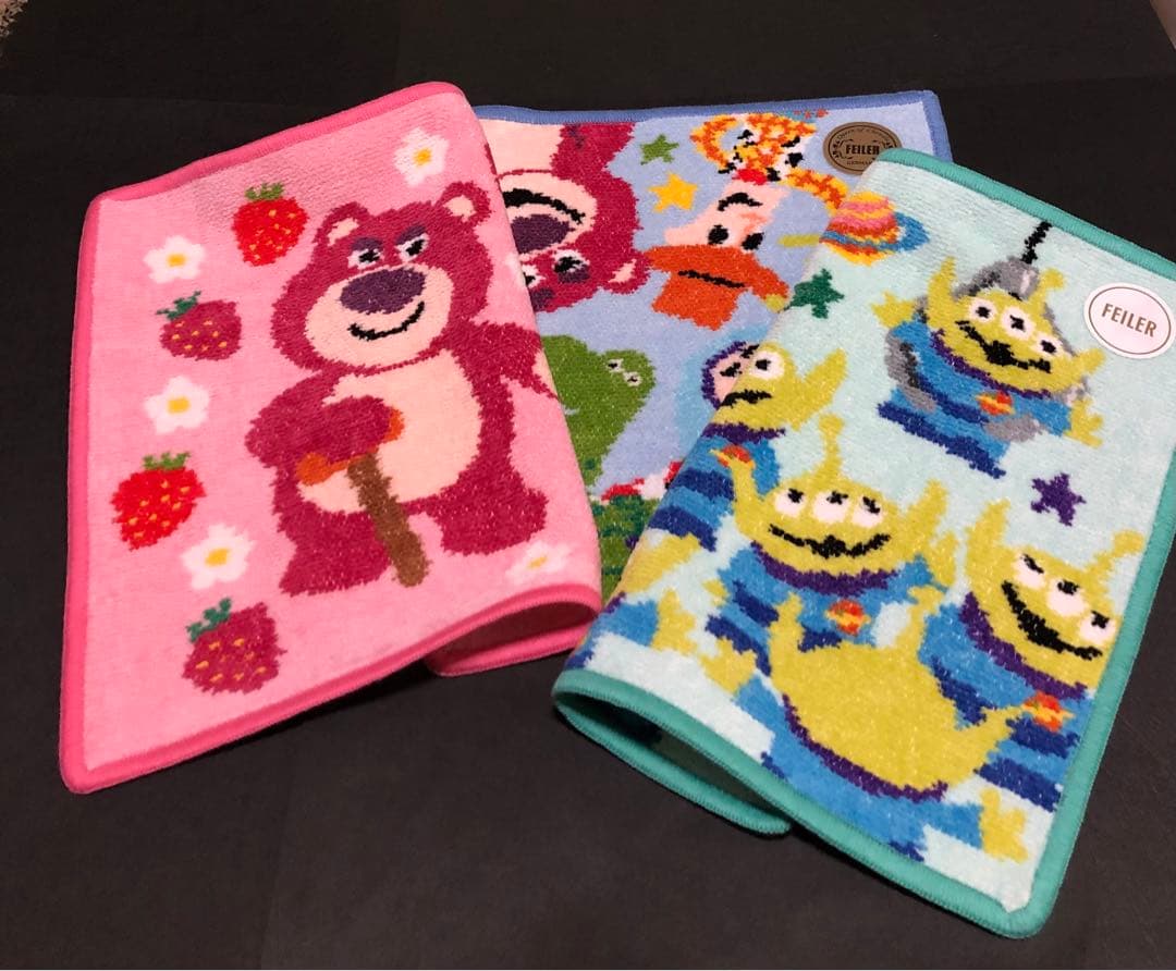 FEILER トイ・ストーリー ハンカチ３枚